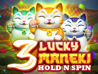 3 Lucky Maneki Hold n Spin